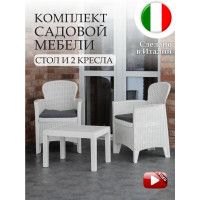 Комплект садовой мебели ProGarden Akita set белый купить в Минске