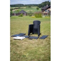 Комплект садовой мебели ProGarden Akita set черный купить в Минске Комплект садовой мебели ProGarden Akita set черный купить в Минске