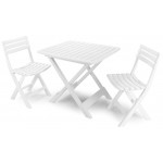 Комплект садовой мебели ProGarden Camping set белый