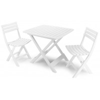 Комплект садовой мебели ProGarden Camping set белый