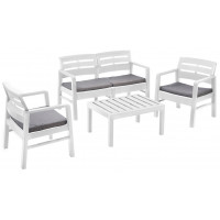 Комплект садовой мебели ProGarden Java set белый