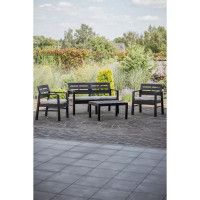 Комплект садовой мебели ProGarden Java set антрацит купить в Минске