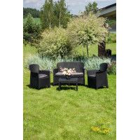 Комплект садовой мебели ProGarden Jungle set черный купить в Минске Комплект садовой мебели ProGarden Jungle set черный купить в Минске