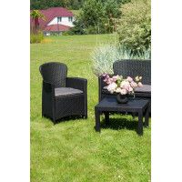 Комплект садовой мебели ProGarden Jungle set черный купить в Минске Комплект садовой мебели ProGarden Jungle set черный купить в Минске