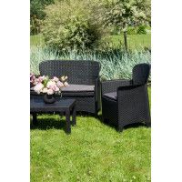 Комплект садовой мебели ProGarden Jungle set черный купить в Минске Комплект садовой мебели ProGarden Jungle set черный купить в Минске