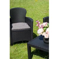 Комплект садовой мебели ProGarden Jungle set черный купить в Минске Комплект садовой мебели ProGarden Jungle set черный купить в Минске