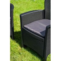 Комплект садовой мебели ProGarden Jungle set черный купить в Минске Комплект садовой мебели ProGarden Jungle set черный купить в Минске