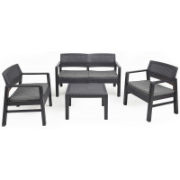 Комплект садовой мебели ProGarden Kilimanjaro set черный