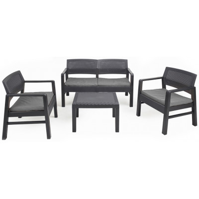 Комплект садовой мебели ProGarden Kilimanjaro set черный купить в Минске