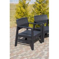 Комплект садовой мебели ProGarden Kilimanjaro set черный купить в Минске