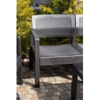 Комплект садовой мебели ProGarden Kilimanjaro set черный купить в Минске