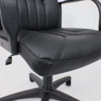 Кресло MANAGER (Менеджер) KD ECO-3 экокожа черный купить в Минске