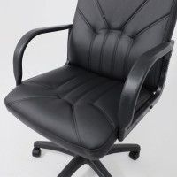 Кресло MANAGER (Менеджер) KD ECO-3 экокожа черный купить в Минске