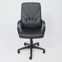 Кресло MANAGER (Менеджер) KD ECO-3 экокожа черный купить в Минске