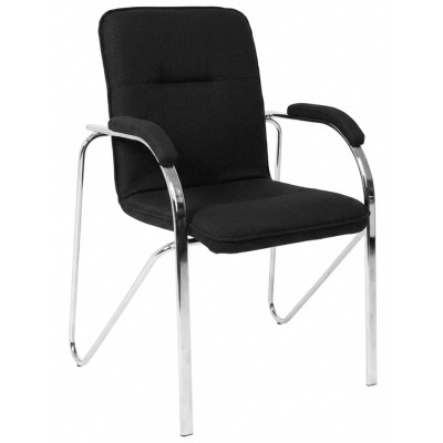 Стул Самба софт (Samba soft) черная ткань/хром купить в Минске