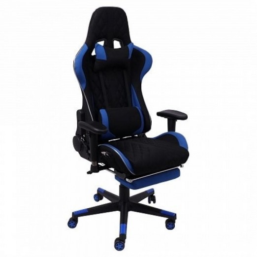 Кресло AksHome Axel черный+синий