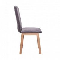 Стул Hugo 5 (Хьюго) серый 26Х/бук натуральный купить в Минске