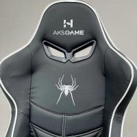 Кресло Akshome SPIDERMAN (Спайдермэн) ECO черный/белый купить в Минске Кресло Akshome SPIDERMAN (Спайдермэн) ECO черный/белый купить в Минске