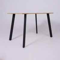 Стол Сварог 1100*680*750 дуб кантри золотой/черный купить в Минске