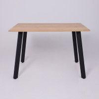 Стол Сварог 1100*680*750 дуб кантри золотой/черный купить в Минске