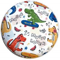 Пуф Sheffilton KIDS SHT-B12 диномикс купить в Минске