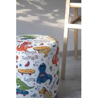 Пуф Sheffilton KIDS SHT-B12 диномикс купить в Минске