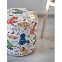 Пуф Sheffilton KIDS SHT-B12 диномикс купить в Минске