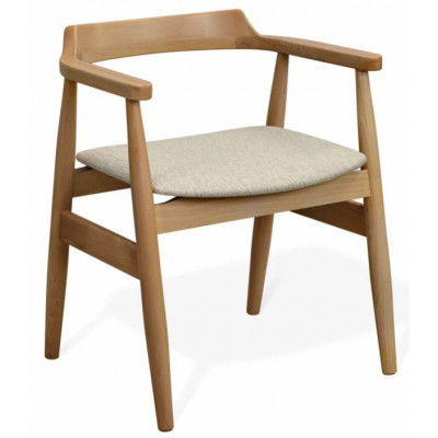 Стул Sheffilton SHT-S204 светлый беж/прозрачный лак Стул Sheffilton SHT-S204 светлый беж/прозрачный лак