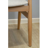 Стул Sheffilton SHT-S204 светлый беж/прозрачный лак купить в Минске