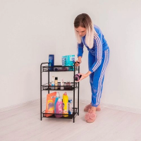 Этажерка Ладья 2 черная купить в Минске