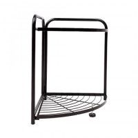 Полка угловая AksHome DANA-2 черная Полка угловая AksHome DANA-2 черная