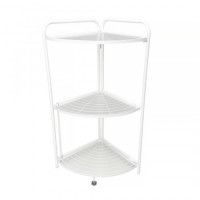 Полка угловая AksHome DANA-3 белая