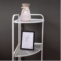 Полка угловая AksHome DANA-3 белая купить в Минске