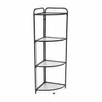 Полка угловая AksHome DANA-4 черная