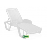 Шезлонг складной LETTINO POOL белый