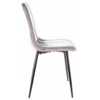 Стул Signal ALAN (Алан) Velvet Bluvel 03 светло-серый/черный купить в Минске Стул Signal ALAN (Алан) Velvet Bluvel 03 светло-серый/черный купить в Минске