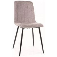 Стул Signal ALAN (Алан) Brego 07 серый/черный