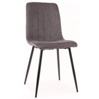 Стул Signal ALAN (Алан) Brego 18 серый/черный