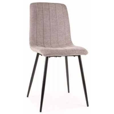 Стул Signal ALAN (Алан) Brego 34 бежевый/черный купить в Минске