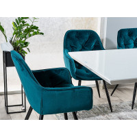 Стол обеденный Signal ALARAS III (Аларас) (160-220)*90*76 белый лак/белый купить в Минске