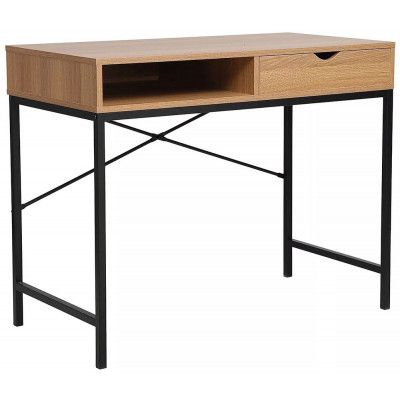 Стол компьютерный SIGNAL Biurko B-027 95*48*76 дуб/черный купить в Минске