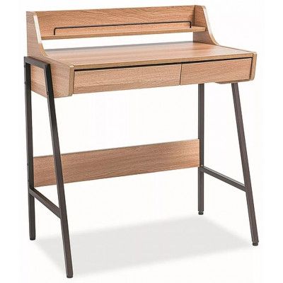 Стол компьютерный SIGNAL Biurko B-168 77*48*89 дуб/коричневый купить в Минске