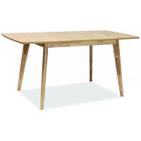 Стол обеденный Signal BRANDO (Брандо) (120-160)*80*75 дуб/дуб купить в Минске