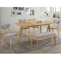 Стол обеденный Signal BRANDO (Брандо) (120-160)*80*75 дуб/дуб купить в Минске