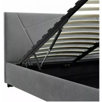 Кровать HALMAR COLUMBIA (Колумбия) 160*200 серый купить в Минске