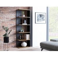 Стеллаж SIGNAL CORNER (Корнер) дуб вотан/черный купить в Минске Стеллаж SIGNAL CORNER (Корнер) дуб вотан/черный купить в Минске