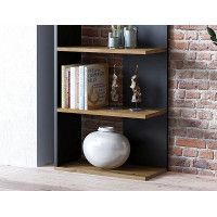 Стеллаж SIGNAL CORNER (Корнер) дуб вотан/черный купить в Минске Стеллаж SIGNAL CORNER (Корнер) дуб вотан/черный купить в Минске