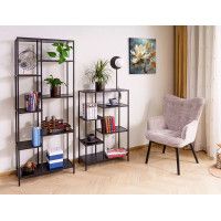 Стеллаж SIGNAL COSTA A (Коста) черный/черный купить в Минске