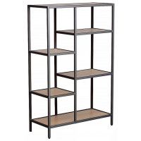 Стеллаж SIGNAL COSTA B (Коста) дуб/черный