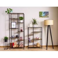 Стеллаж SIGNAL COSTA B (Коста) дуб/черный купить в Минске